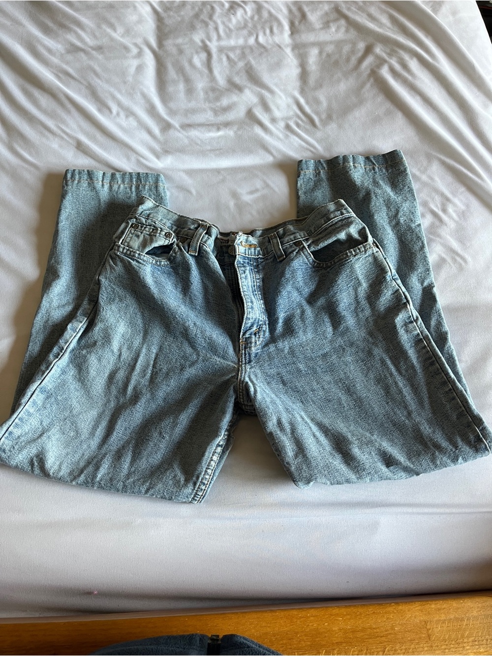 Faded Glory Relaxed Fit Light Blue Men's Jeans